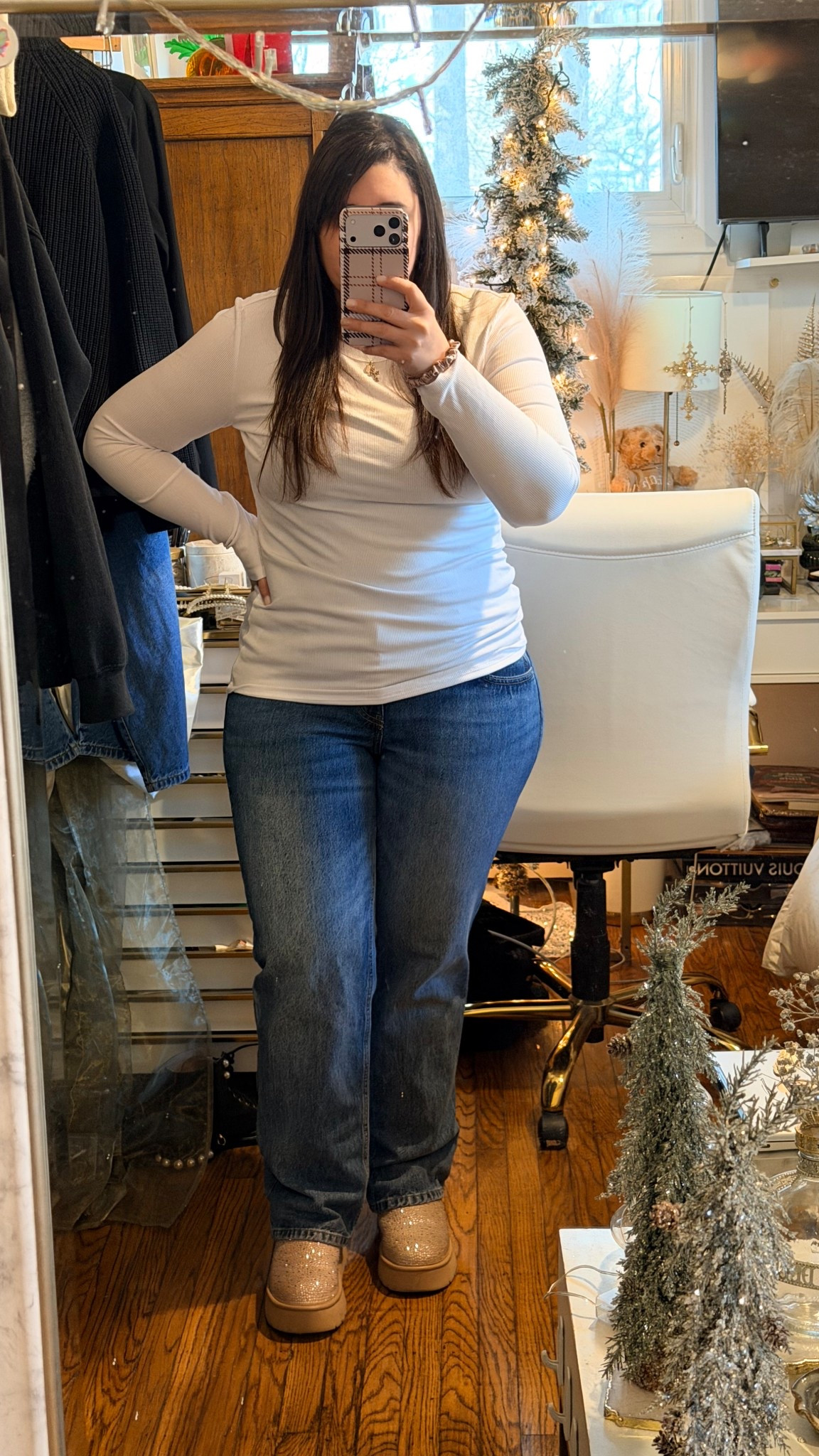 Love good basic pieces in my wardrobe for when I don’t know what to wear. This layering tee is great + these target jeans are the pair I reach for the most 

#LTKootd #LTKSeasonal #LTKMidsize