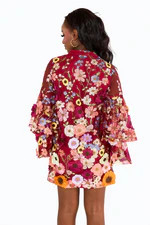 BuddyLove | Gayle Long Sleeve Mini Dress | Solstice | BuddyLove