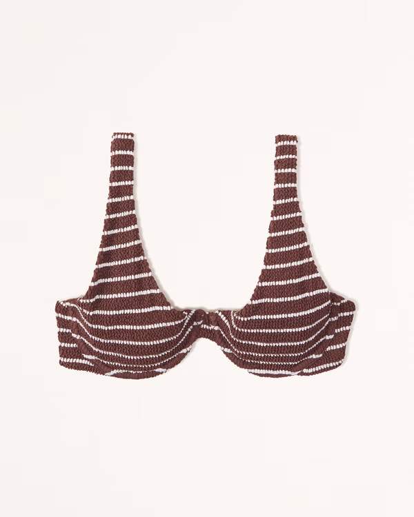 High Apex Underwire Bikini Top | Abercrombie & Fitch (US)