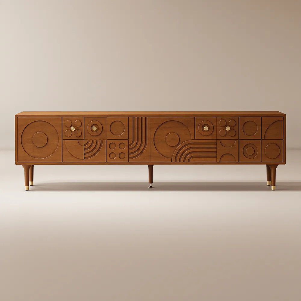 Ludovic Wood TV Stand, 78" | Hernest