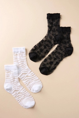 Sheer Socks, Set of 2 | Anthropologie (US)