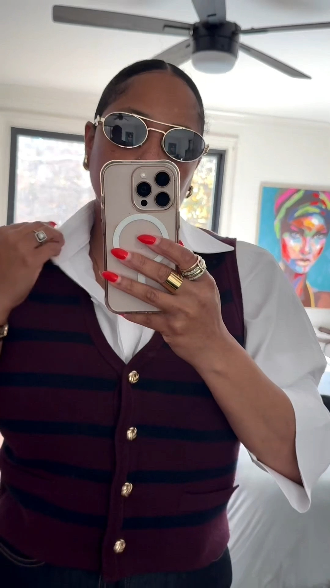 It's a lifestyle, stay fly! 
Sweater Vest #scotchandsoda
Shirt #uoozee 
Jeans #ragandbone
Jacket #luckybrand

#LTKgrwm #LTKOver40 #LTKFindsUnder100