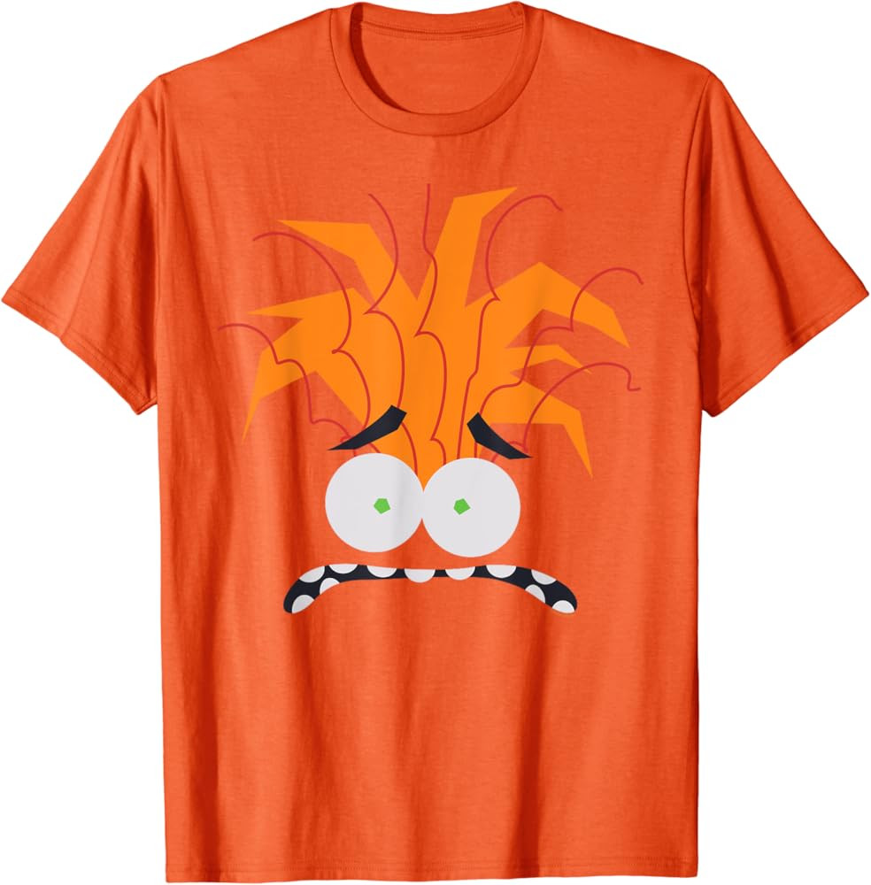 Disney and Pixar’s Inside Out 2 Anxiety Costume Big Face T-Shirt | Amazon (US)