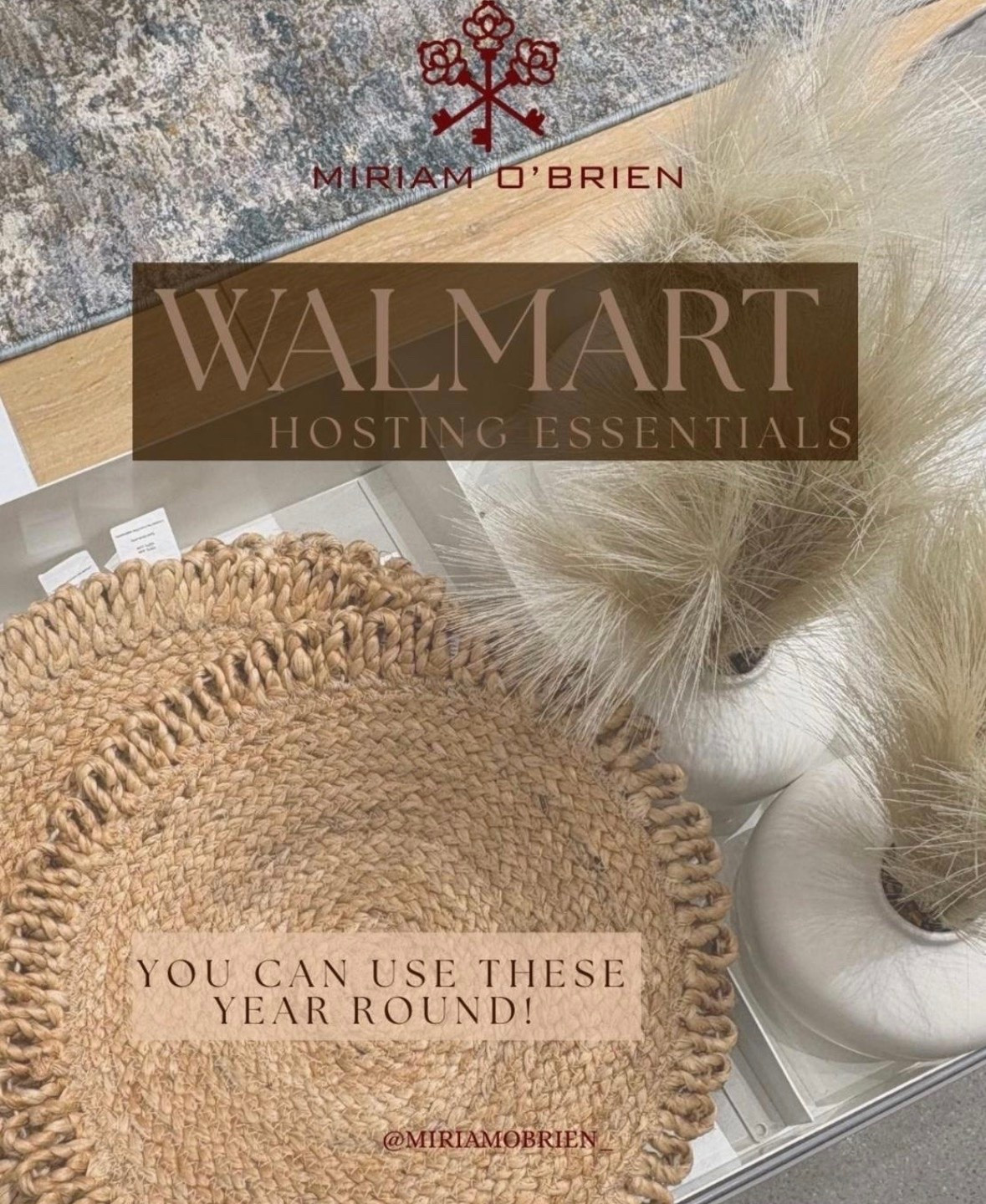 Hosting season is here 🤎 These Walmart hosting essentials are perfect for creating a warm, elevated table without spending a fortune. From cozy woven textures to neutral serving pieces and beautiful fall-inspired decor, these are the kind of finds you’ll use all year long. Perfect for fall hosting, dinner parties, Thanksgiving, or simply making everyday meals feel a little more special. ✨
Follow @miriamobrien on Instagram & TikTok for more finds!
#WalmartFinds #WalmartHome #HostingEssentials #FallHosting #TableDecor #HomeFinds #FallDecor #Entertaining

#LTKmomlife #LTKHome #LTKOver40