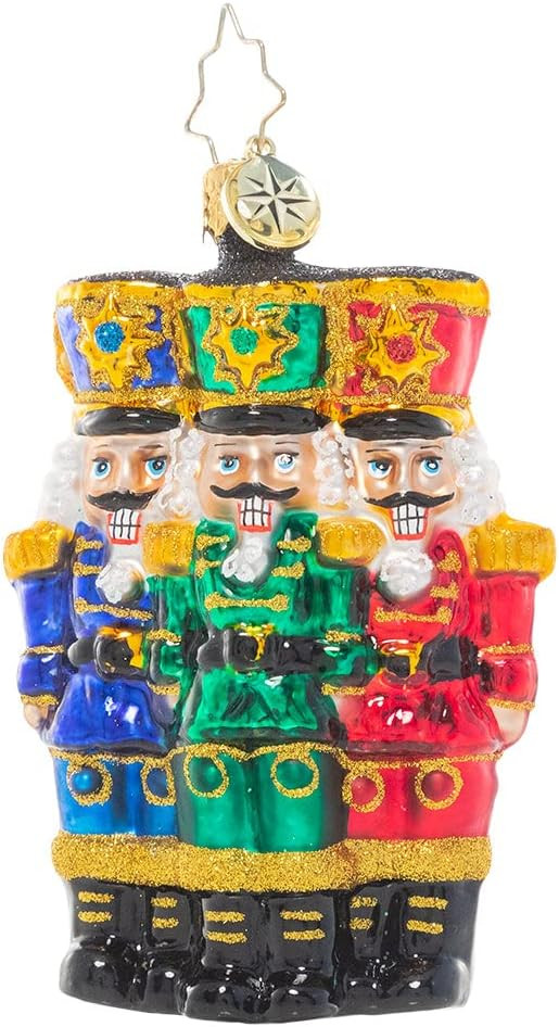 Christopher Radko Hand-Crafted European Glass Christmas Decorative Ornament, The Nut-Cracking Pac... | Amazon (US)