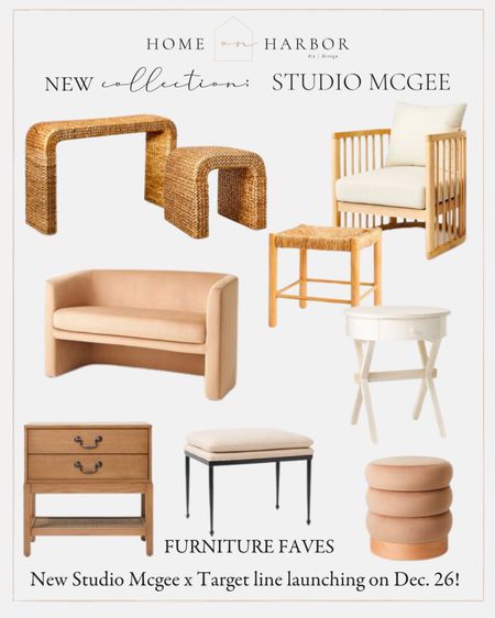 New studio McGee x target furniture coming 12/26 

#LTKhome