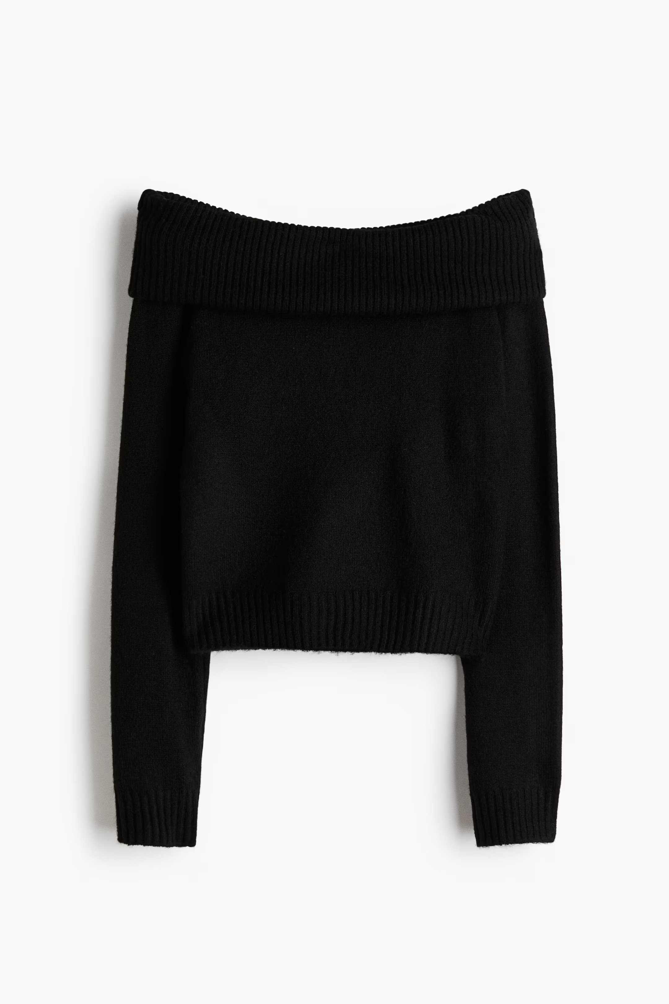 Off-the-shoulder jumper | H&M (UK, MY, IN, SG, PH, TW, HK)