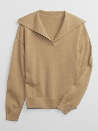 Wide-Collar Sweater | Gap Factory