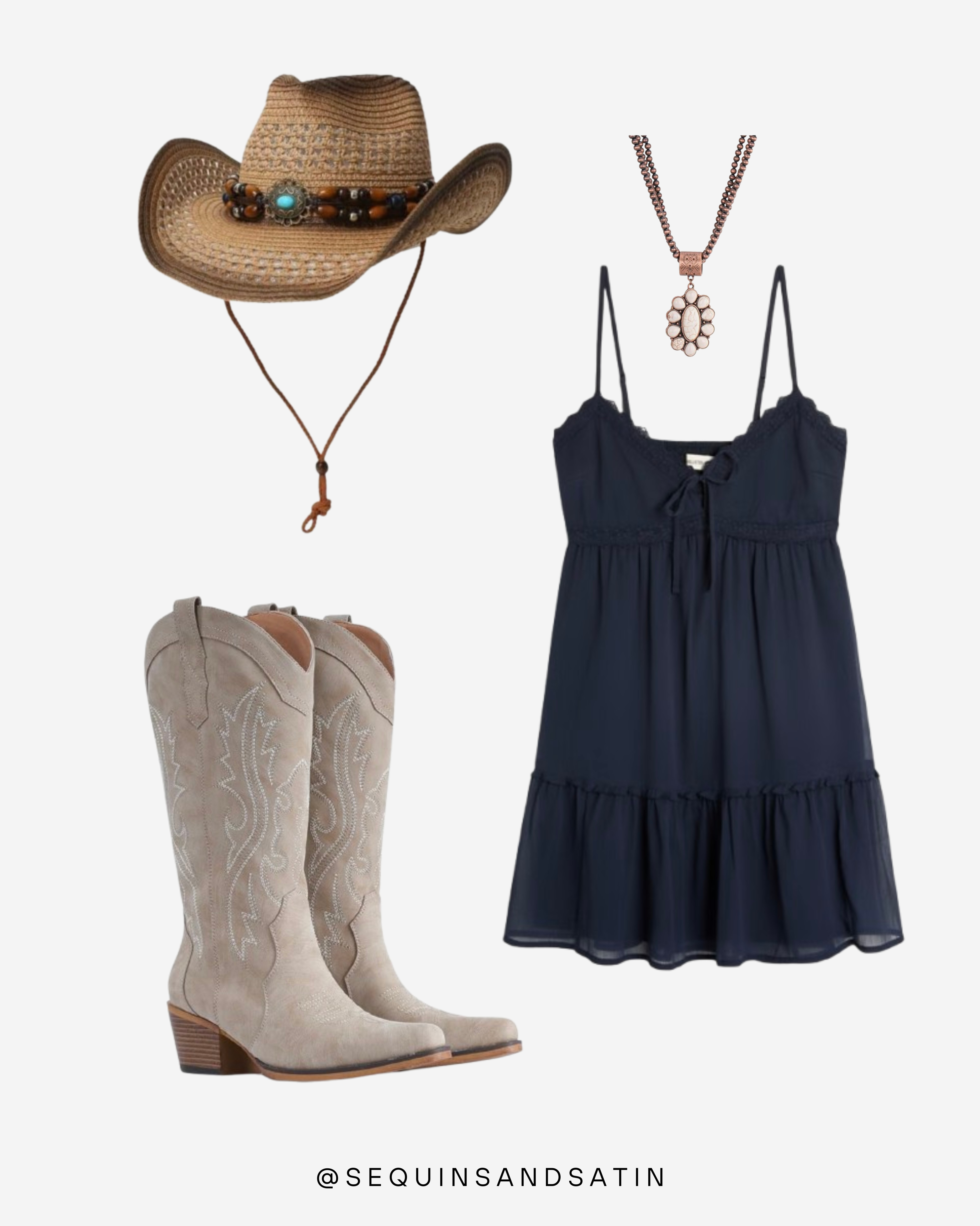 Cute country concert outfit inspo! Linked other cute country outfits and accessories too! 🎶🤠

country concert finds / country concert outfits / country concert outfit / country concert boots / country boots / cowgirl boots / cowboy boots / country concert dress / country outfit inspo / navy blue mini dress / Hollister dress / dark blue dress outfit / mini dress outfit inspo / cowgirl concert outfit / beige cowboy boots outfit / western boots outfit / amazon cowgirl boots / amazon cowboy boots / amazon western boots / country concert outfits amazon / amazon country concert outfits / amazon country outfits / western outfits amazon / brown cowgirl hat outfits / amazon cowgirl hat / rodeo outfit idea / what to wear to a country concert / western fashion / girly cowgirl outfit / yeehaw outfit / fall country concert outfit / cute cowgirl look / modern cowgirl outfit / country night outfit / festival outfit idea / concert outfits / amazon finds / western night outfits #ltkcowgirl #ltkconcertlook #ltkeventstyle #ltkinspo #ltkdaily #ltkfallfashion #ltkcountryconcert #countryconcertoutfits #amazonfinds 

 #LTKFindsUnder50 #LTKFindsUnder100 #LTKShoeCrush