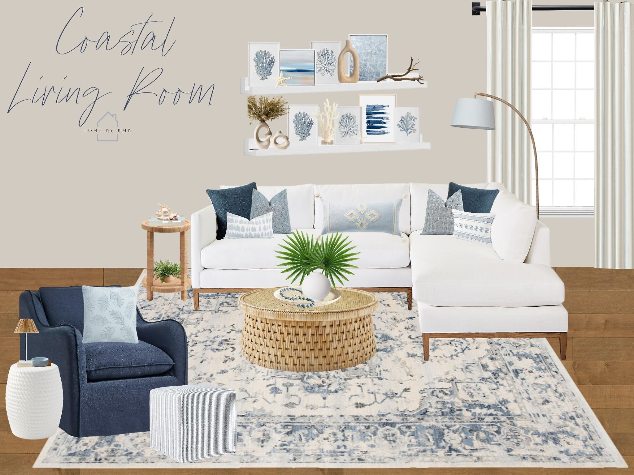 Coastal living room design

#LTKHome