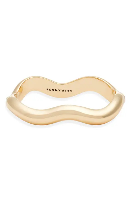 Jenny Bird Ola Bangle Bracelet in High Polish Gold at Nordstrom | Nordstrom