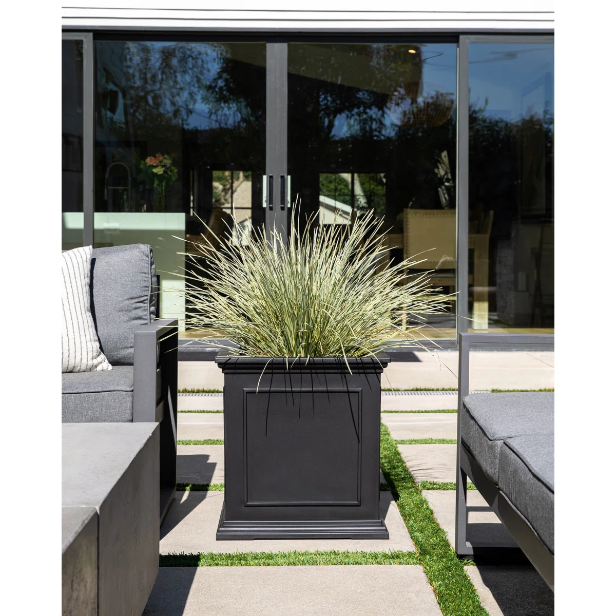 Abram Plastic Square Planter Box | Wayfair North America