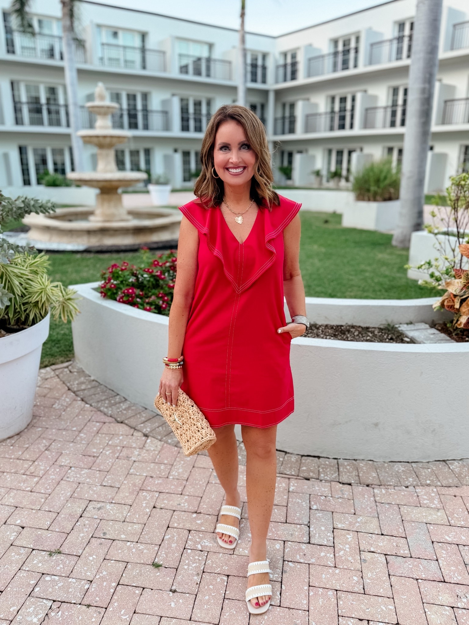 Use code LAURA15 for 15% off at Avara (1 time use)
Red dress - size down if in between (in a small)

Use code LAURA on my necklace & earrings 

#LTKootd #LTKSeasonal #LTKOver40