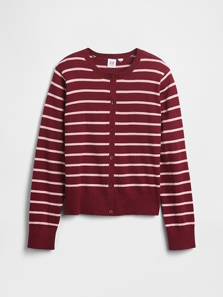Kids Crewneck Cardigan | Gap Factory