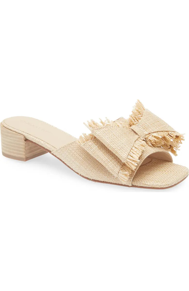 Bow Slide Sandal (Women) | Nordstrom