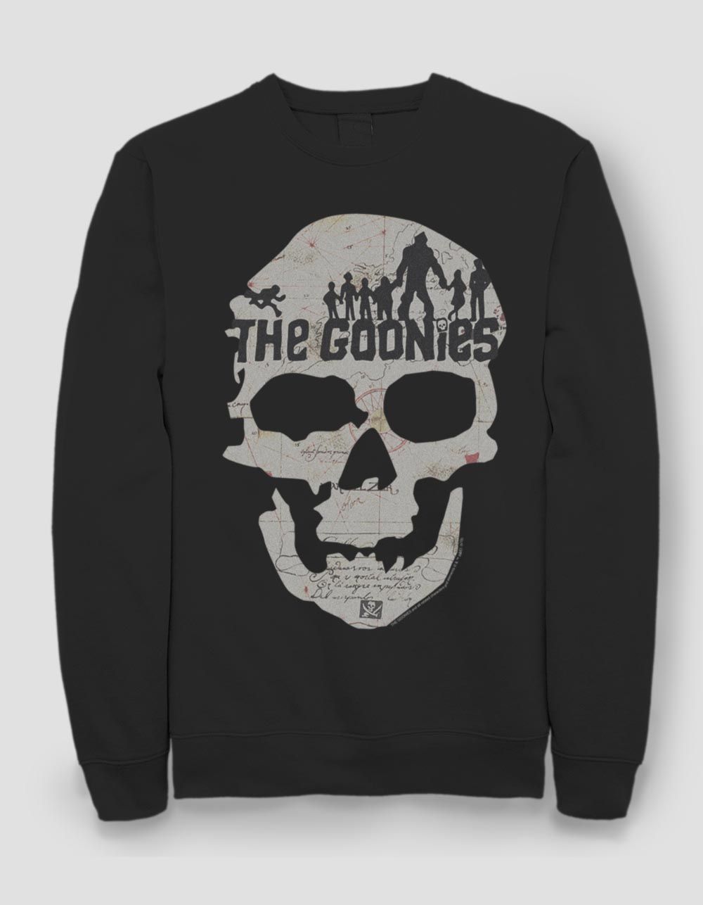 THE GOONIES Goonie Skull Map Unisex Crewneck Sweatshirt | Tillys