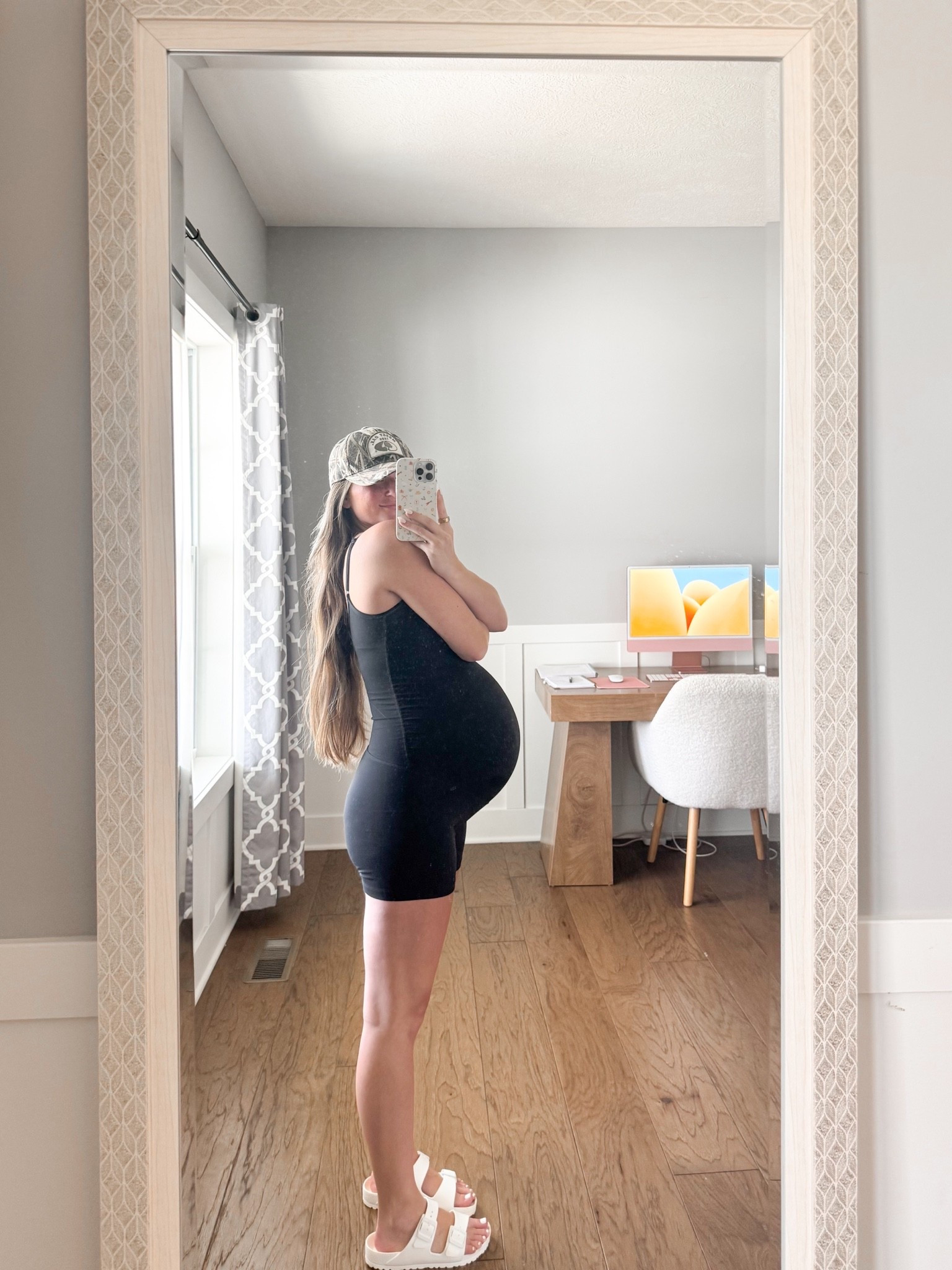 buttery soft maternity one piece that is so comfy for the bump!!

#LTKmomlife #LTKgrwm #LTKBump