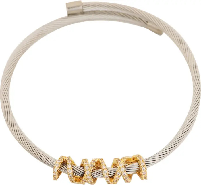 Two Tone Crystal Cuff | Nordstrom