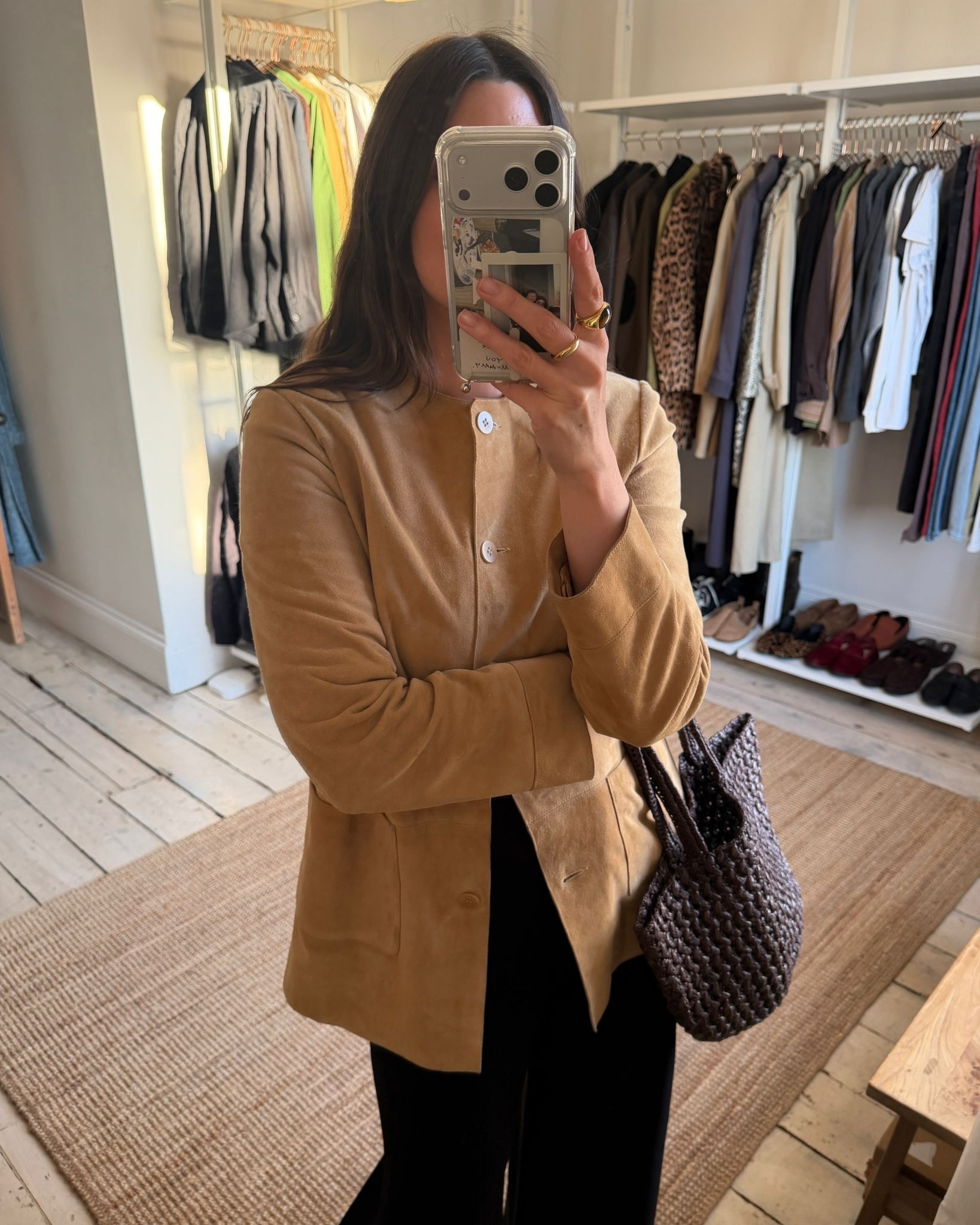 Vintage Jaeger suede tan jacket 

 #LTKspring #LTKstyletip