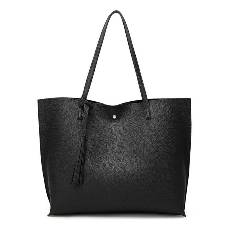 Sexy Dance Tassel Tote Leather Bag for Women, Ladies Large Capacity Fashion Shoulder Handbag Bag ... | Walmart (US)