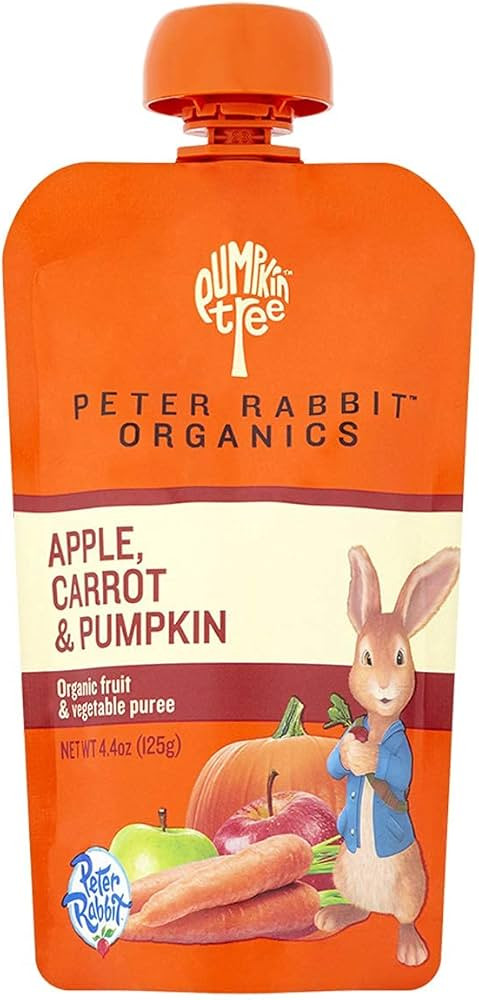 Peter Rabbit Organics Baby Pumpkin Carrot Apple O, 4.40 oz | Amazon (US)