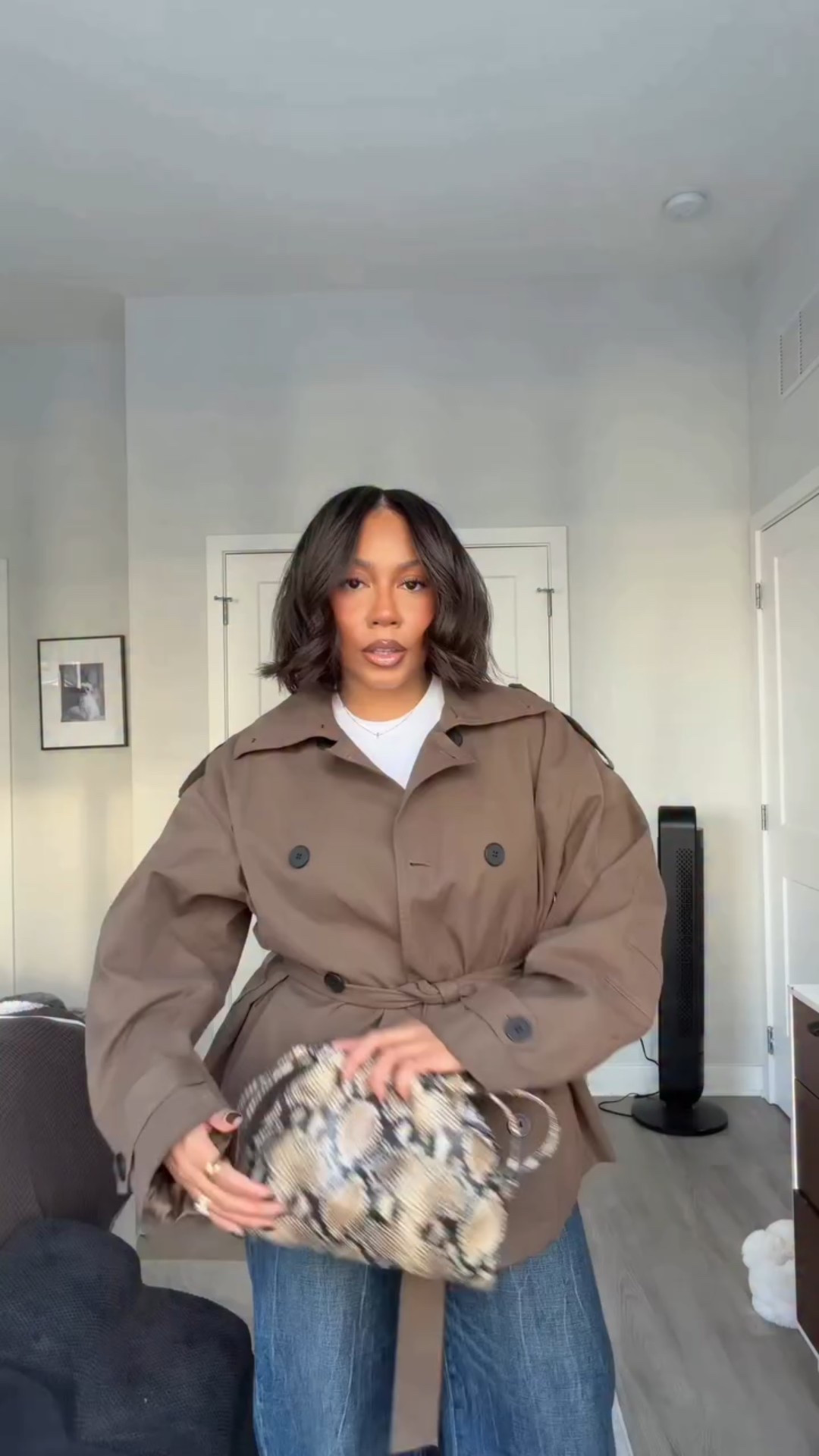 wavy bob tutorial - literally my fav style right now with my bob being a bit longer ✨ this is also cute pinned up! @t3micro @kenraprofessional