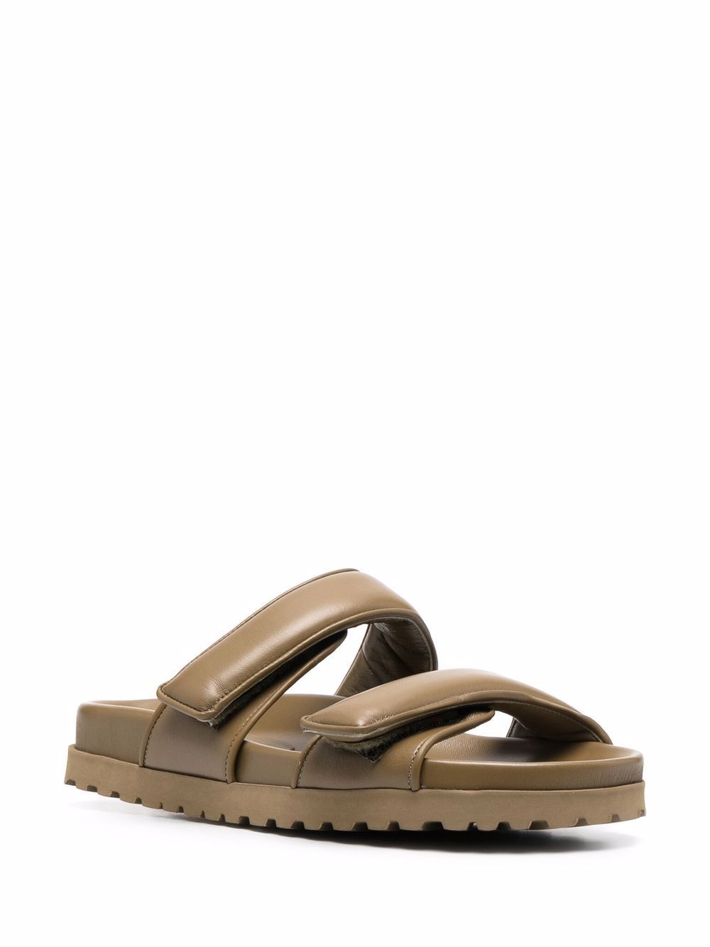 GIABORGHINI x Pernille Teisbaek touch-strap Flat Sandals - Farfetch | Farfetch Global