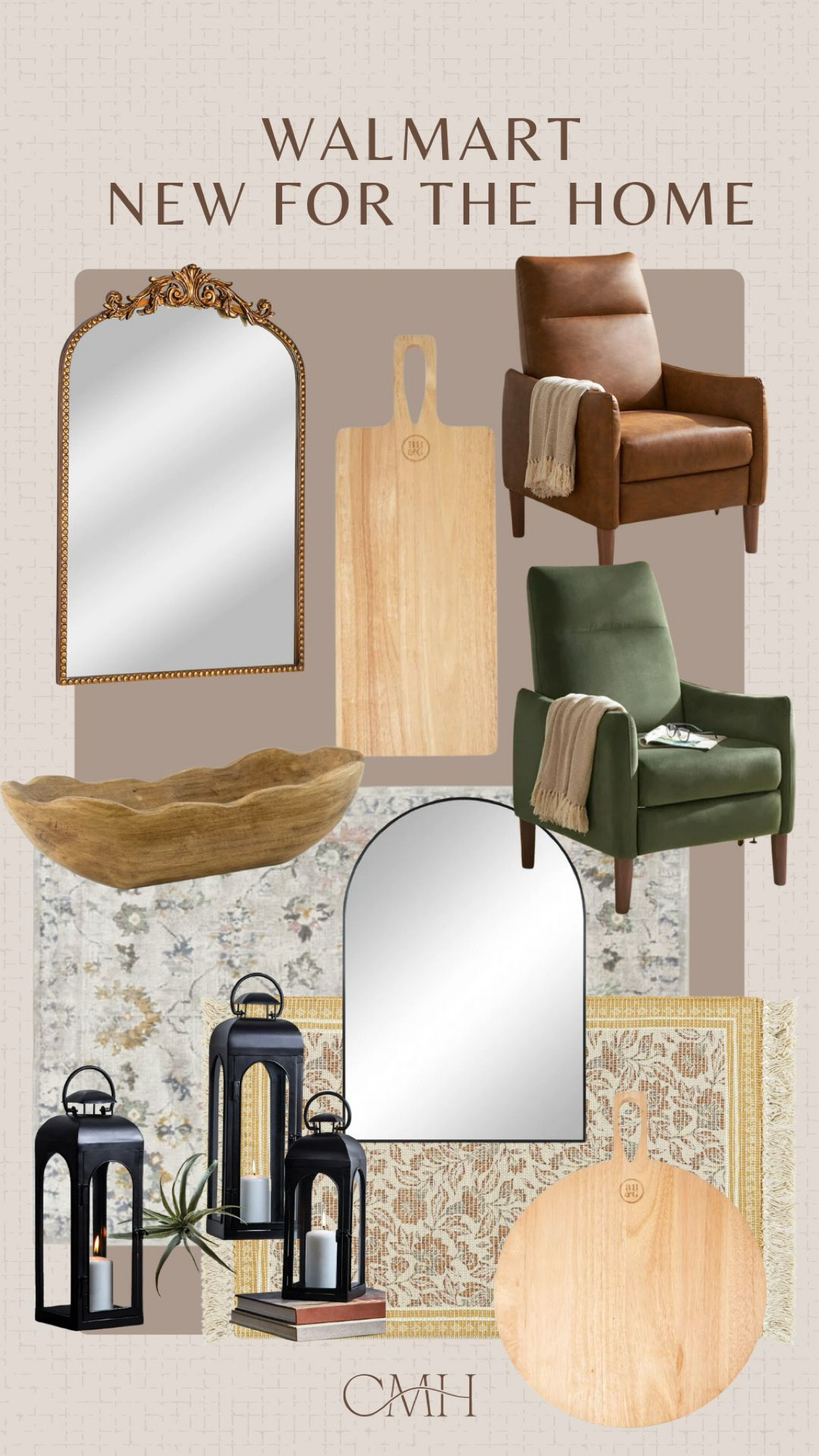 Walmart‘s newest items for your home! From neutral accents to elegant rounded mirrors, transform your home! 

#LTKSeasonal #LTKHome