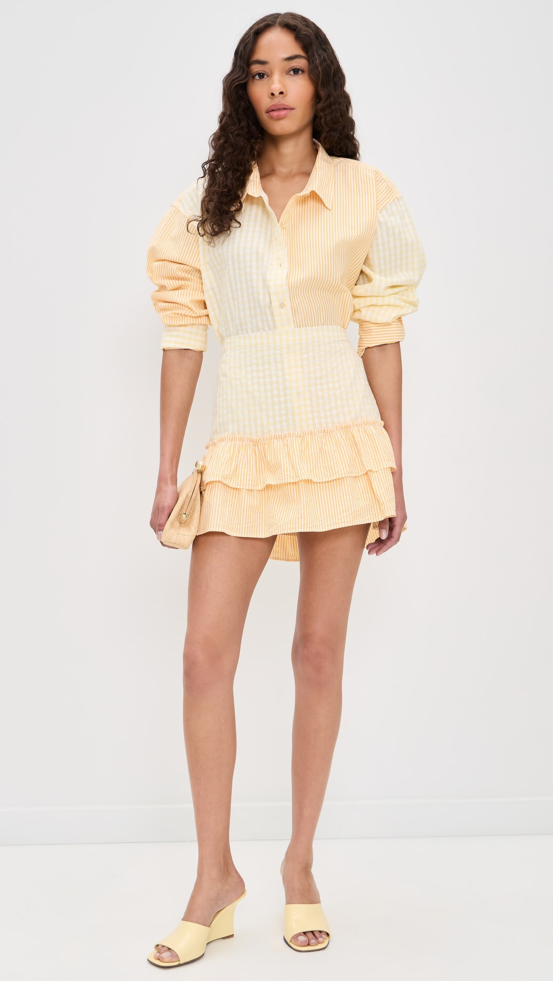 Coniglio Palm Beach Cinch Back Miniskirt | Shopbop | Shopbop