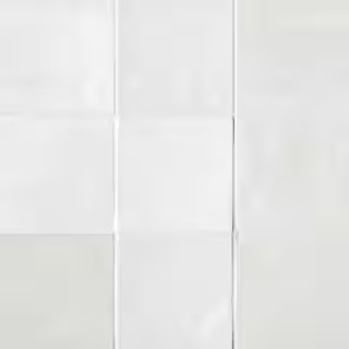 Bedrosians Cloe Square Glossy White 5 in. x 5 in. Ceramic Wall Tile (10.83 sq. ft./Case) DECCLOWH... | The Home Depot