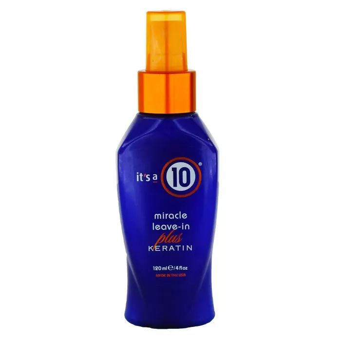 It's a 10 Miracle plus Keratin Leave In Conditioner - 4 fl oz | Target