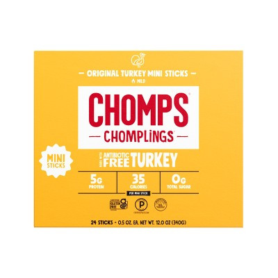 Chomps Original Turkey Chomplings -  12oz/24ct | Target