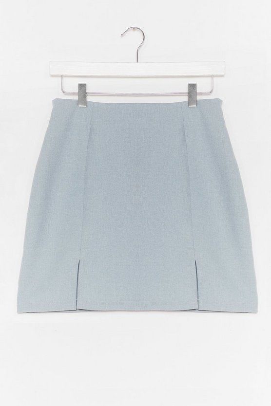 What's Slit Gonna Be High-Waisted Mini Skirt | NastyGal (US & CA)