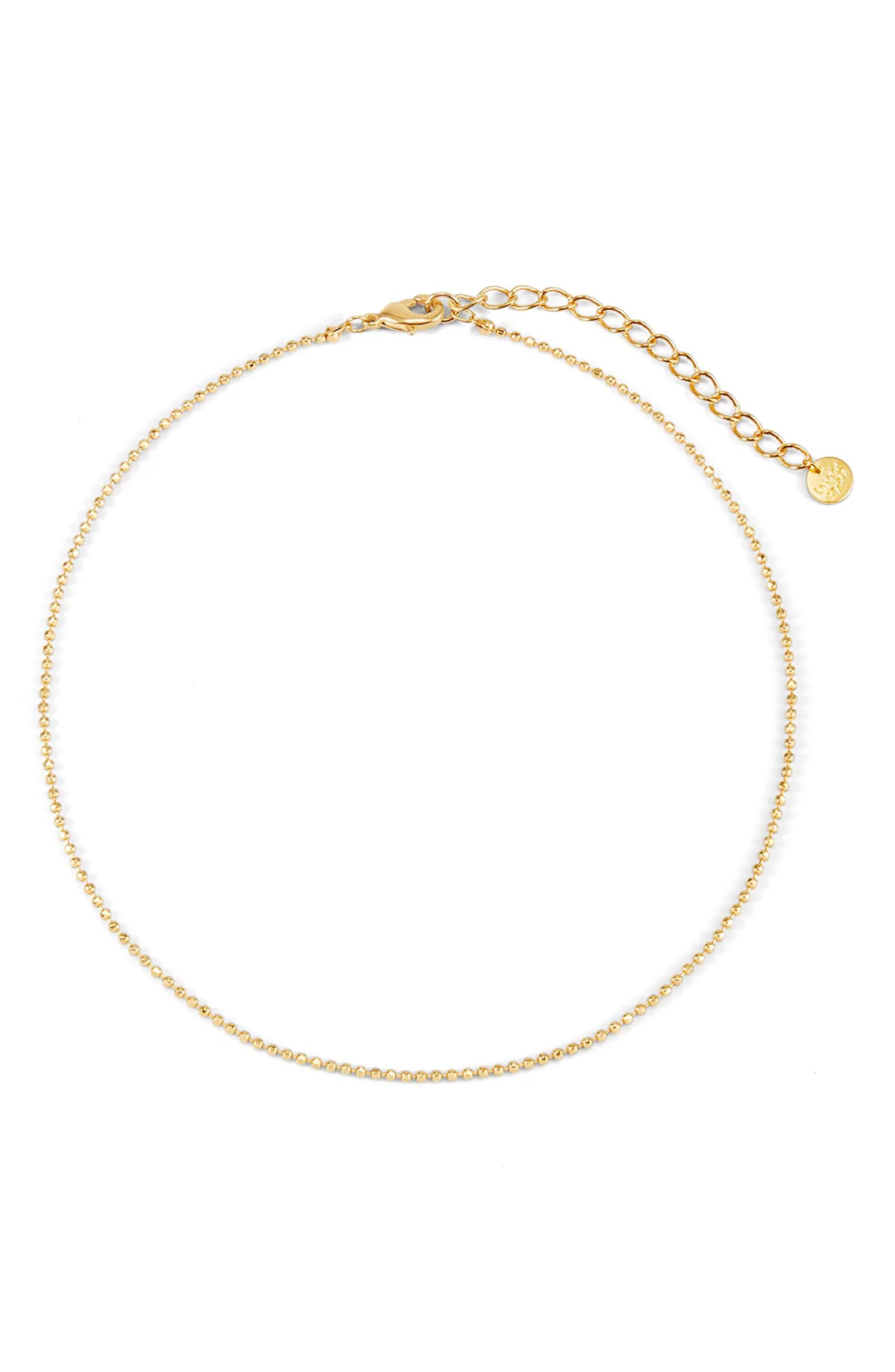 Brook and York Mae Bead Chain Choker | Nordstrom | Nordstrom