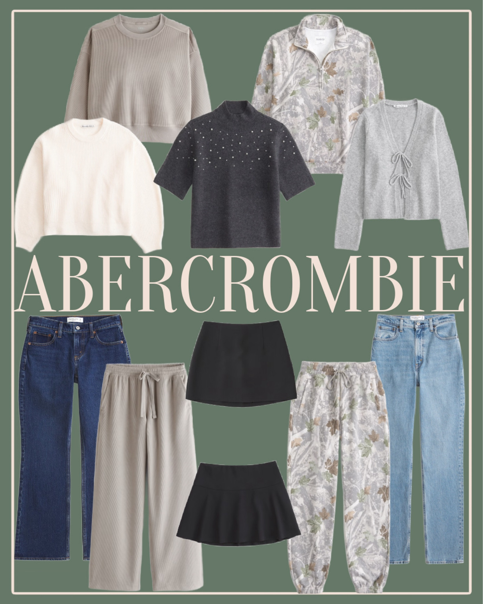 Last Abercrombie sale! Stackable code: HOLIDAYRUSH

#LTKGiftGuide #LTKCyberWeek 🎅🏻🎄

#ltksalealert
#ltkholiday
Cyber Monday deals
Black Friday sales
Cyber sales
Prime Day
Amazon
Amazon Finds
Target
Sweater Dress
Old Navy
Combat Boots
Booties
Wedding guest dresses
Walmart Finds
Family Photos
Target Style
Fall Outfits
Shacket
Home Decor
Fall Dress
Gift Guide
Fall Family Photos
Coffee Table
Boots
Christmas Decor
Men’s gift guide
Christmas Tree
Gifts for Him
Christmas
Jackets
Target 
Amazon Fashion
Stocking Stuffers
Thanksgiving Outfit
Living Room
Gift guide for her
Shackets
gifts for her
Walmart
New Years Eve Outfits
Abercrombie
Amazon Gift Guide
White Elephant Gifts
Gifts for mom
Stocking Stuffers for Him
Work Wear
Dining Room
Business Casual
Concert Outfits
Halloween
Airport Outfit
Fall Outfits
Boots
Teacher Outfits
Lululemon align leggings
Athleisure 
Lululemon sale
Lululemon leggings
Holiday gifting
Gift guides
Abercrombie sale 
Hostess gifts
Free people
Holiday decor
Christmas
Hearth and hand
Barefoot dreams
Holiday style
Living room decor
Cyber week
Holiday gifting
Winter boots
Sweater dresses
Winter coats
Winter outfits
Area rugs
Black Friday sale
Cocktail dresses
Sweaters
LTK sale
Madewell
Thanksgiving outfits
Holiday outfits
Christmas dress
NYE outfits
NYE dress
Cyber sale
Holiday outfits
Gifts for him
Slippers
Christmas party dress
Holiday dress 
Knee high boots
MIL gifts
Winter outfits
Last minute gifts



#LTKSaleAlert #LTKGiftGuide #LTKHoliday