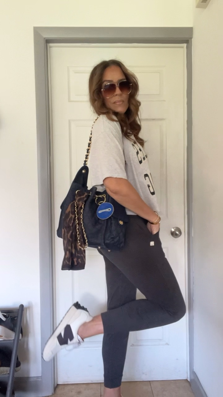 School pick up fit, running errands outfit, mom style, most worn tee, most worn comfortable joggers in ‘Charcoal Heather’ outfits over 40 @nordstrom #LaidbackLuxeLife

Cropped tee: M (sized up one for length. I’m 5’10”)
Joggers: S Long
Sneakers: Run TTS

Hey Beautiful! Feel free to comment on this post if you have any questions! 🫶🏽

Follow me for more fashion finds, beauty faves, lifestyle, home decor, sales and more! So glad you’re here!! XO, Karma

#LTKootd #LTKOver40 #LTKmomlife
