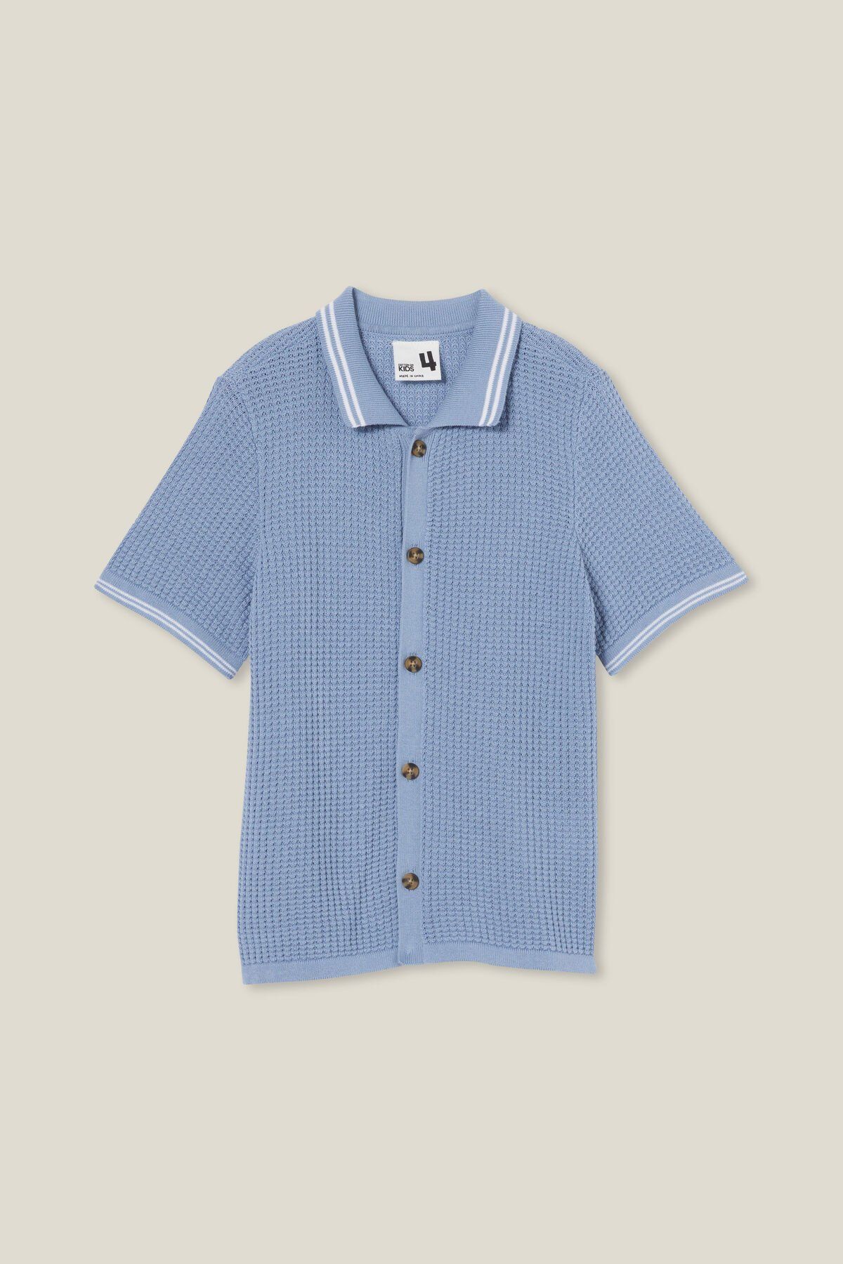 Knitted Short Sleeve Shirt | Cotton On (US)