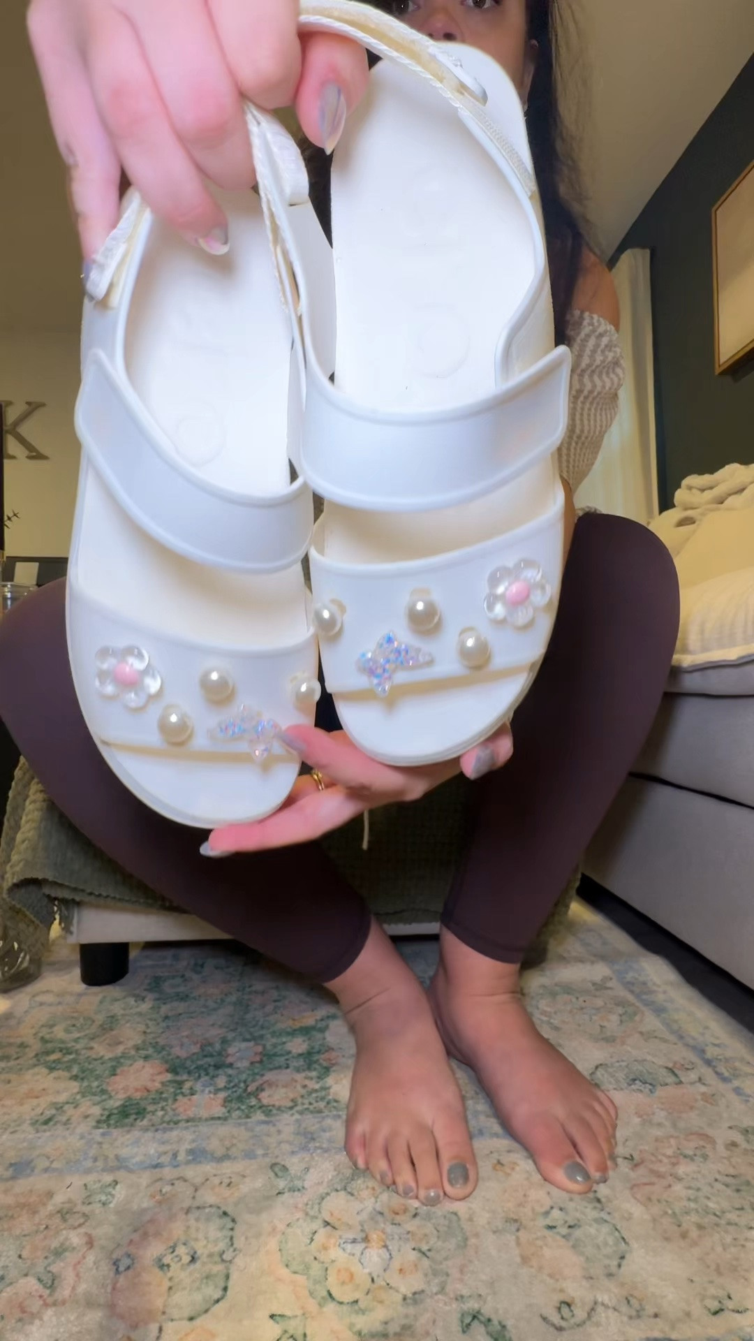 The cutest most comfy summer shoe and charms

#LTKootd
