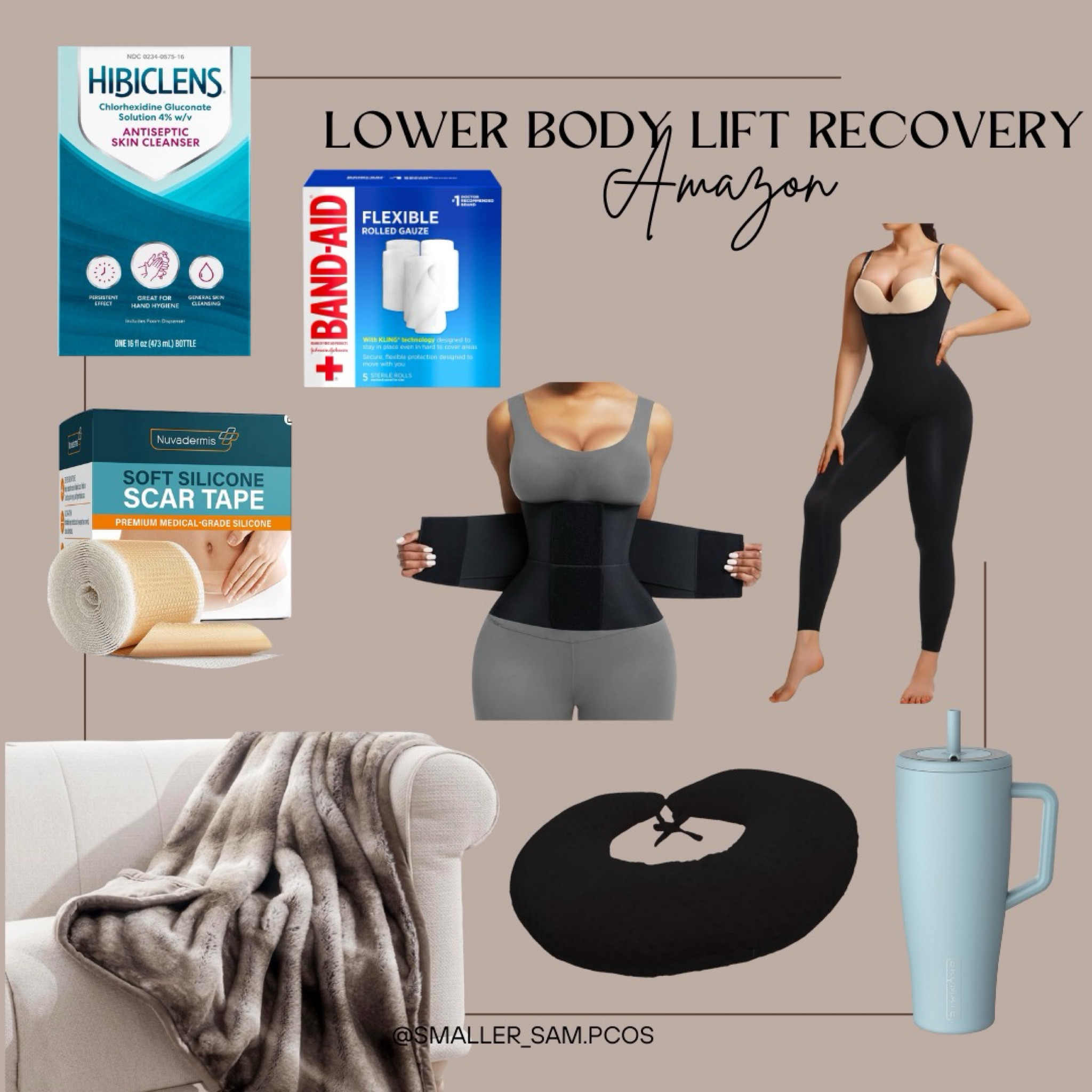 Recover in comfort with these lower body lift essentials from Amazon! ✨ From compression garments to cozy must-haves, I’ve got you covered. Shop my top picks for a smoother, more comfortable healing journey! 💗
