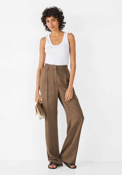 Emelia Wide Leg Trousers | Hush Homewear (UK)