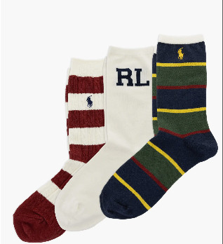 Well if this isn't the cutest preppy pack of socks on sale. 
 

 