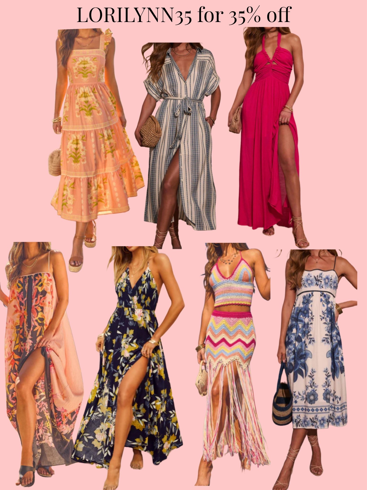 New dresses & sets! Plenty of good picks for vacation 🏝️ code LORILYNN35 for 35% off

#LTKSeasonal #LTKFestival #LTKootd
