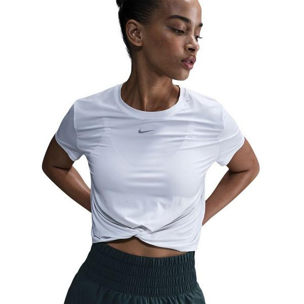 Women's Nike One Classic Twist T-Shirt Large White | Scheels Sports