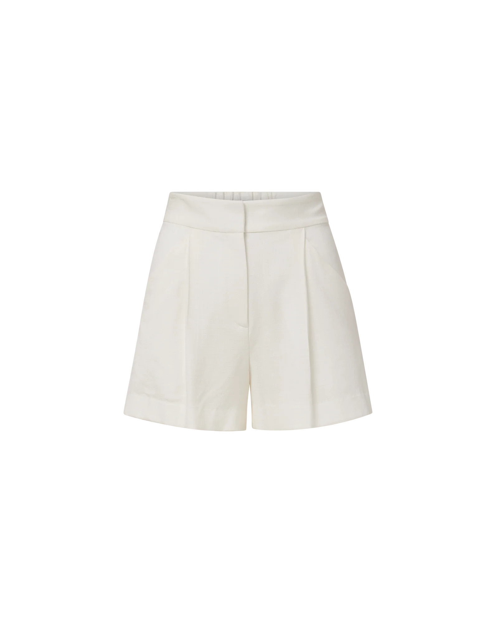 Marbeau Pleated Short in Dove White | Veronica Beard | Veronica Beard
