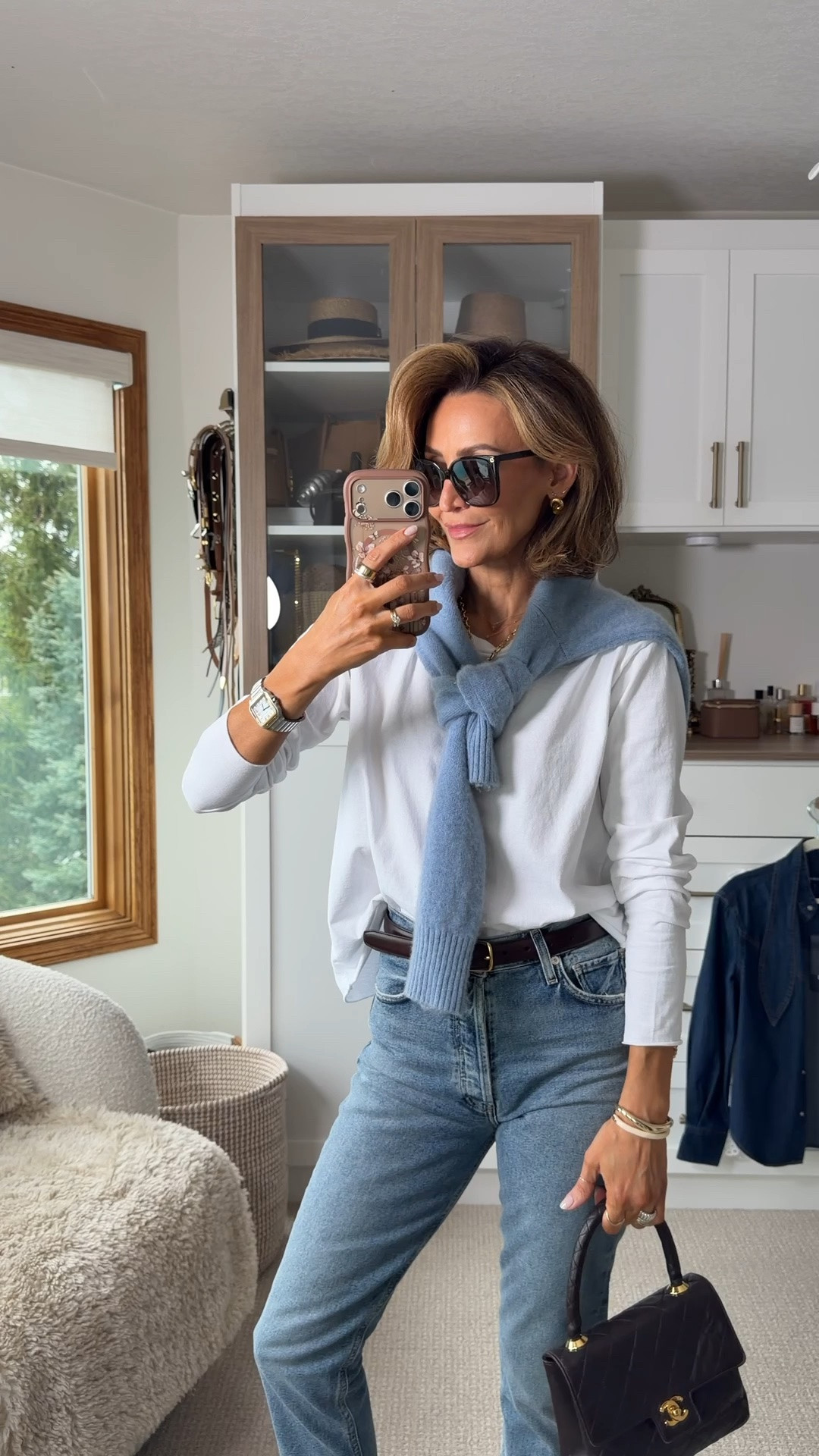 Transitional outfit idea! Perfect for Fall Euro travels, and everyday life! Comfy shoes you can walk all day on them and look out together. 

Jeans 25/TTS, tee and pullover XS (fit slightly oversized) loafers tts

#LTKootd #LTKgrwm #LTKSeasonal