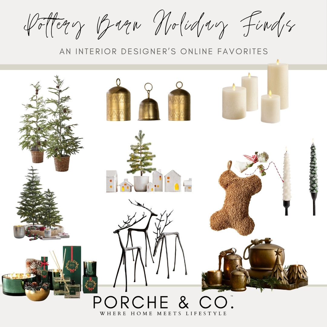 Classic holiday charm, the Pottery Barn way ✨ Layered textures, warm neutrals, and cozy details — from elegant candles to vintage-style bells and greens. Every piece feels timeless and collected, the kind of decor you’ll love year after year 🤎 

 #LTKHome