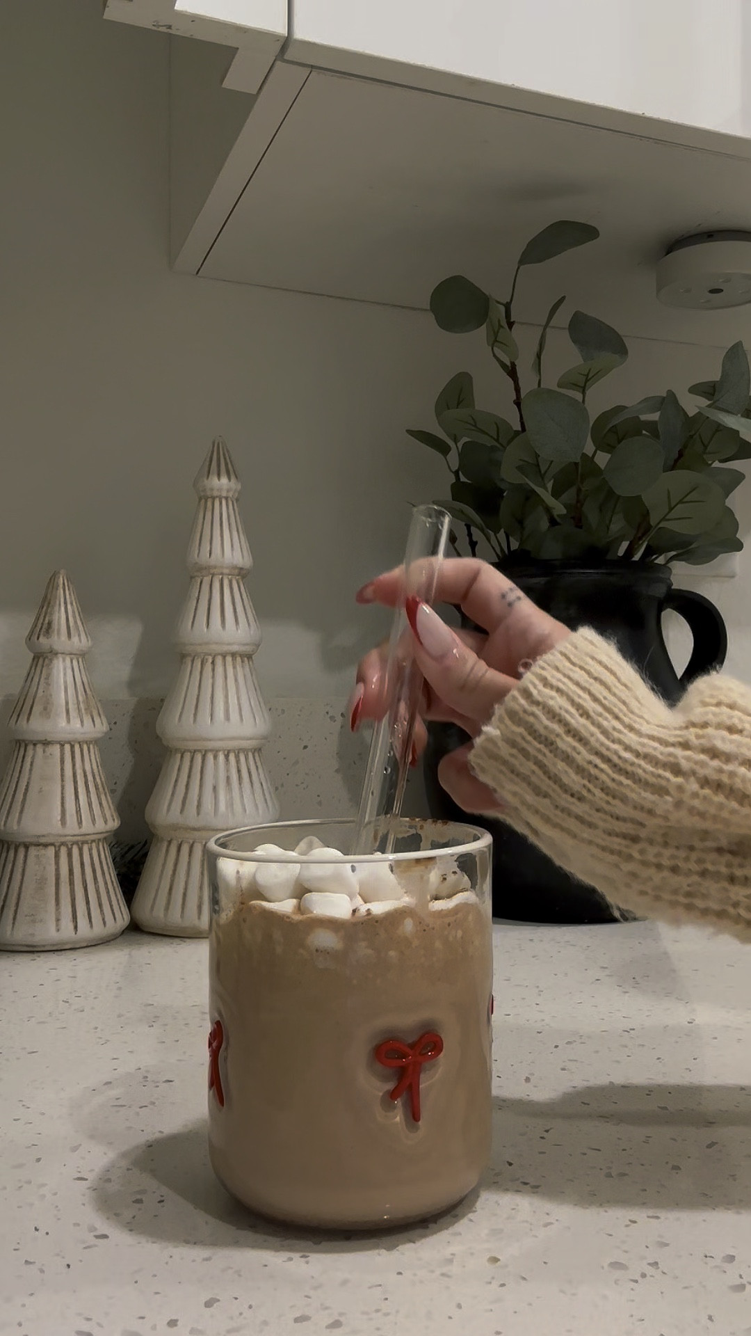 The cutest glass ever 🎀 

#LTKSeasonal #LTKHome #LTKHoliday