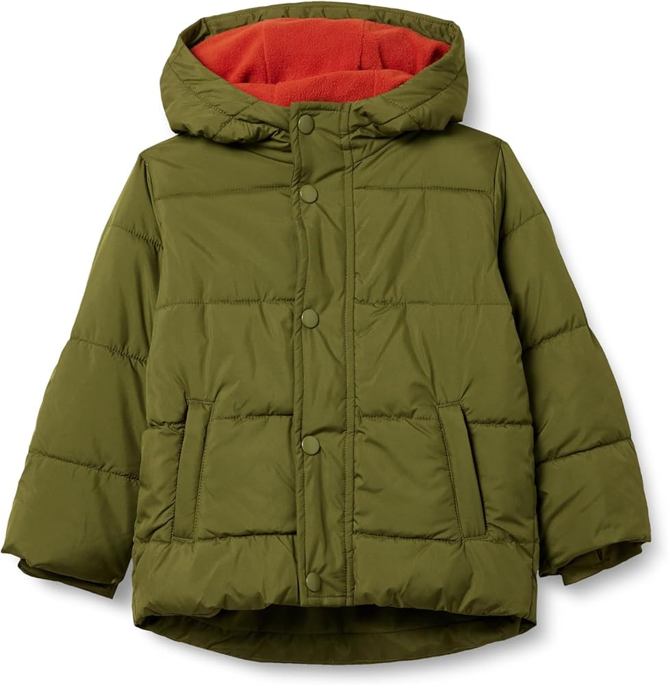 Amazon Essentials Babies, Toddlers, and Boys' Heavyweight Hooded Puffer Jacket | Amazon (US)
