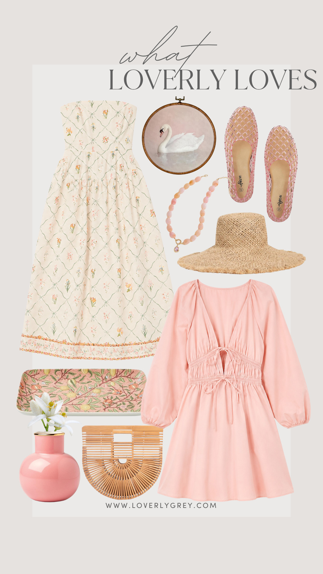 Soft florals, woven textures, and blush tones 🌸☀️ These pre-summer fashion and home finds are bringing effortless charm to the season ahead.

pre summer style, summer fashion, floral dress, pink dress, feminine fashion, spring, vacation outfit, resort style, woven accessories, pink flats, summer home decor, coastal style, garden party outfit 

 #LTKSeasonal #LTKHome
