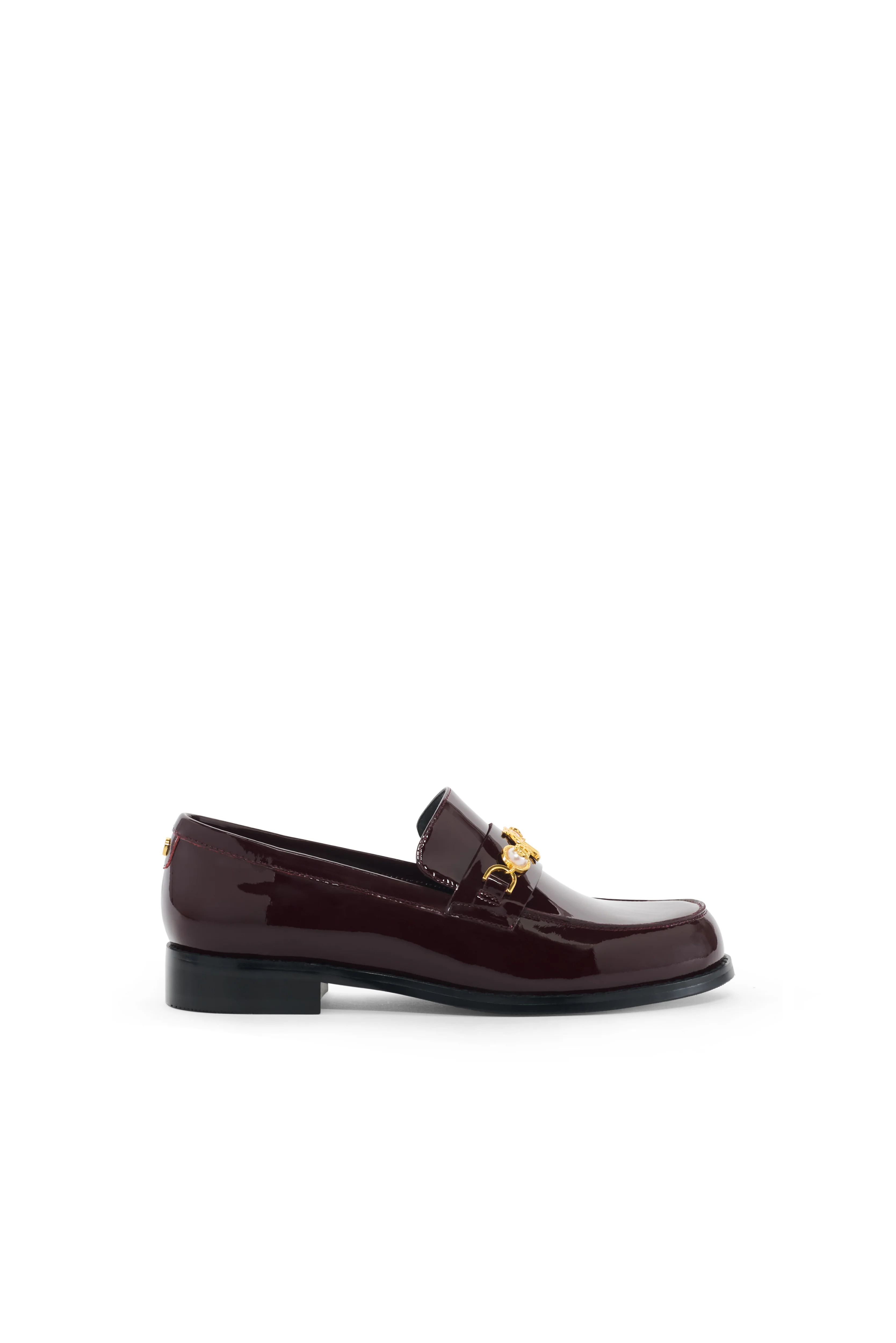 Regency Pearl Loafer (Oxblood Patent) | Holland Cooper